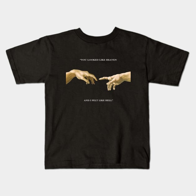 Hands Kids T-Shirt by Young at heart